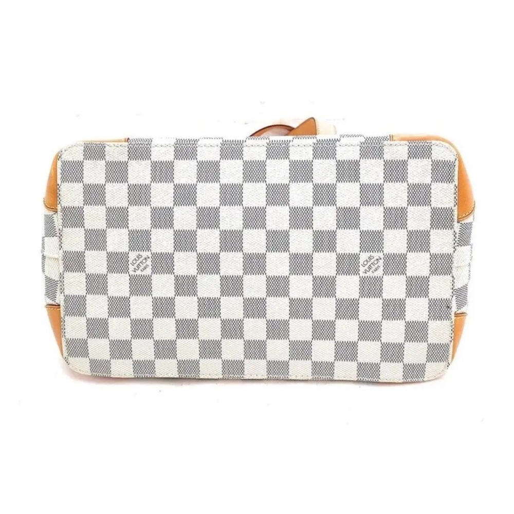 Louis Vuitton Authentic Shoulder Bag in Damier Azure Canvas. Suede interior - Picture 4 of 10